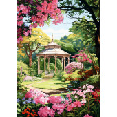 Sayılarla Boyama Süper Seti (Çiçek Açan Gazebo) - 2