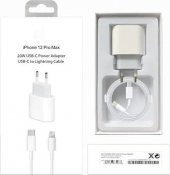 Iphone 12 Pro-Max Uyumlu 20W Şarj Adaptörü+Şarj Kablosu - 2