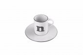 Porland Harf (N) Tabaklı Kahve Fincanı 85 Cc 04A+P021904 - 2