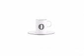 Porland Harf (O) Tabaklı Kahve Fincanı 85 Cc 04A+P021905 - 1