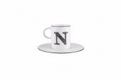 Porland Harf (N) Tabaklı Kahve Fincanı 85 Cc 04A+P021904 - 4
