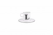 Porland Harf (L) Tabaklı Kahve Fincanı 85 Cc 04A+P021902 - 2