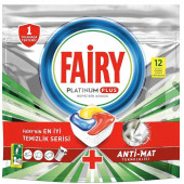 Fairy Platinum Plus 12'li Bulaşık Deterjanı Kapsülü - 1
