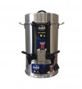 Eda elektrikli çelik çay makinası - 250 bardak çift musluklu semaver çay otomatı - 1