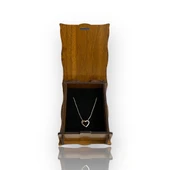 Yarım Taşlı Altın Kalp thumbnail 2