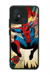 Spoyi Xiaomi Redmi 12C Spider-Man Örümcek Adam Tasarımlı Glossy Telefon Kılıfı - 1