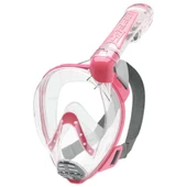 Cressi Duke Tam Yüz Maskesi  CLEAR-PINK M - L - 1