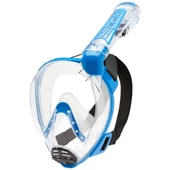 Cressi Duke Tam Yüz Maskesi  CLEAR-BLUE S - M - 1