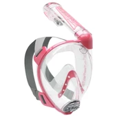 Cressi Duke Tam Yüz Maskesi  CLEAR-PINK M - L - 3