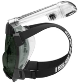 Cressi Duke Tam Yüz Maskesi  CLEAR-BLACK-SMOKED LENS S - M - 5