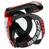 Cressi Duke Tam Yüz Maskesi  BLACK-RED M - L - 4
