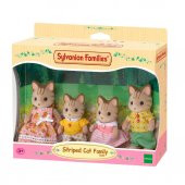 Sylvanian Families Çizgili Kedi Ailesi 5180,Çizgili Kediler Pet House Oyun Seti - 2