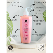 Chic Nail Vegan Yüz ve Vücut Losyonu Feel The Love - Collagen / Hyaluronik asit / AloeVera Özü / Avokado Yağı - 1