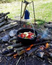 Campout Döküm Tencere 12 INCH - 5