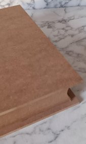 Hobi Adn 90202 Kitap Kutu Ahşap MDF HAM Ankara Siteler Ürünü Kutuda Sevk El Yapım - 6