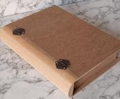 Hobi Adn 90202 Kitap Kutu Ahşap MDF HAM Ankara Siteler Ürünü Kutuda Sevk El Yapım - 8