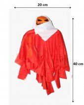 Halloween İskelet Korkuluk 40 Cm Bal Kabağı - 3