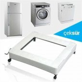 Kriko Tekerlekli ÇekSür Dolap ve Beyaz Eşya Altlığı Çamaşır Bulaşık Makinası Buzdolabı Altlığı - 1