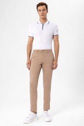 Slim Kalıp Armürlü Pantolon - 3