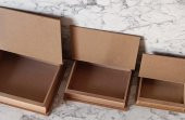 Hobi Adn 90203 Kitap Kutu 3'LÜ Set Ahşap MDF HAM Ankara Siteler Ürünü El Yapım - 4