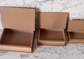 Hobi Adn 90203 Kitap Kutu 3'LÜ Set Ahşap MDF HAM Ankara Siteler Ürünü El Yapım - 5