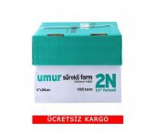 Umur 11x24 Sürekli Form Bilgisayar Kağıdı 2N 5.5 Perfore 1000 li - 1