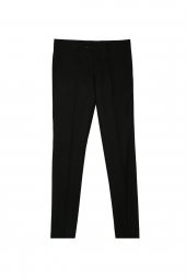 Süvari Normal Bel Slim Fit Siyah Erkek Takım Elbise TK1020200166 - 4