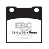 EBC FA063HH SUZUKI GSX600/750 SINTER FREN BALATASI - 1
