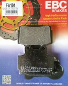 EBC FA104 YAMAHA FZ/FZR400, FZS600 FAZER 98-03, XJ600 92-03 ARKA FREN BALATASI - 2