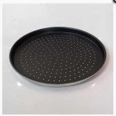 Özdemir Teflon Delikli Pizza Tavası 38 CM - 1