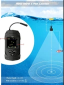 Lucky Taşınabilir Balık Bulucu Sensörü Kablolu El Derinliği - Ekranlı - 4
