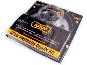AFAM YAMAHA MT-03 N 2006-2013 ZİNCİR DİŞLİ SETİ ÇELİK (21510-15	,12305-47,A520XSR-Gold112) - 1