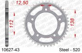 AFAM HONDA NC700/NC750 ÇELİK ARKA DİŞLİ #520 10627-43 - 1