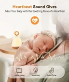 Dreamegg Beyaz Gürültü Makinesi - 8 Rahatlatıcı Ses - Turuncu - 3