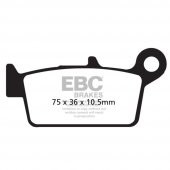 EBC FA131TT HONDA XR250/400/600, KAWASAKI KLX250/400 , SUZUKO DRZ400 ARKA FREN BALA - 1
