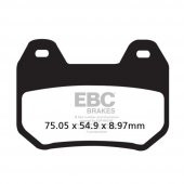 EBC FA304HH BMW K1200 LT 97-09 , R1200 CL 02-04 SINTER ARKA FREN BALATASI - 1