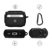 Smcase Apple Airpods Pro 2 Kılıf Karbon Görünüm Sert Armor A26 - 4