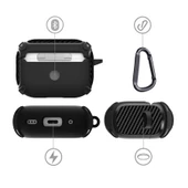 Smcase Apple Airpods Pro 2 Kılıf Karbon Görünüm Sert Armor A26 - 2
