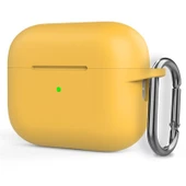 Smcase Apple Airpods Pro 2 Kılıf Mat Kancalı Silikon  İp SF16 - 5