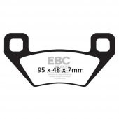 EBC FA395R ARCTIC CAT ATV ÖN ARKA SINTER FREN BALATASI - 1
