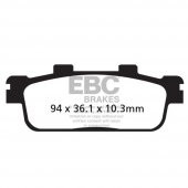 EBC SFA427 SYM JOYMAX/GTS/CRUISYM 250, KYMCO XCITING 250/300 ORGANİK ARKA FREN BAL - 1