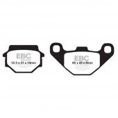 EBC SFAC067 KYMCO AGILITY 125 08-21 - DJANGO 125/150 CARBON ARKA FREN BALATASI - 2