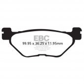 EBC SFAC319 YAMAHA TMAX530 13-18 , TMAX 500 12-16 CARBON ARKA FREN BALATASI thumbnail 1