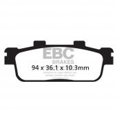 EBC SFAC427 SYM JOYMAX/GTS/CRUISYM 250, KYMCO XCITING 250/300 CARBON ARKA FREN BALA - 2