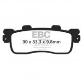 EBC SFAC498 KYMCO DOWNTOWN 125/200i,300 09-14 , KAWASAKI J300 CARBON ARKA FREN BALA - 1