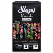 Sleepy Black Premium Plus Günlük Ped Uzun 32x5 160 Adet Ped - 2