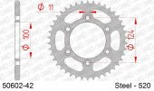 AFAM REAR STEEL SPROCKET #520 50602-42 - 1