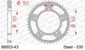 AFAM SUZUKI GSX-1300R HAYABUSA / GSX-R1250 ÇELİK ARKA DİŞLİ #530 86603-43 - 1