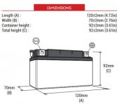 BS BATTERY BB4L-B  (DRY) Motosiklet Aküsü - 2
