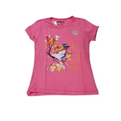 İFBA DALDAKİ KUŞ BASKILI KIZ ÇOCUK T-SHİRT - 5